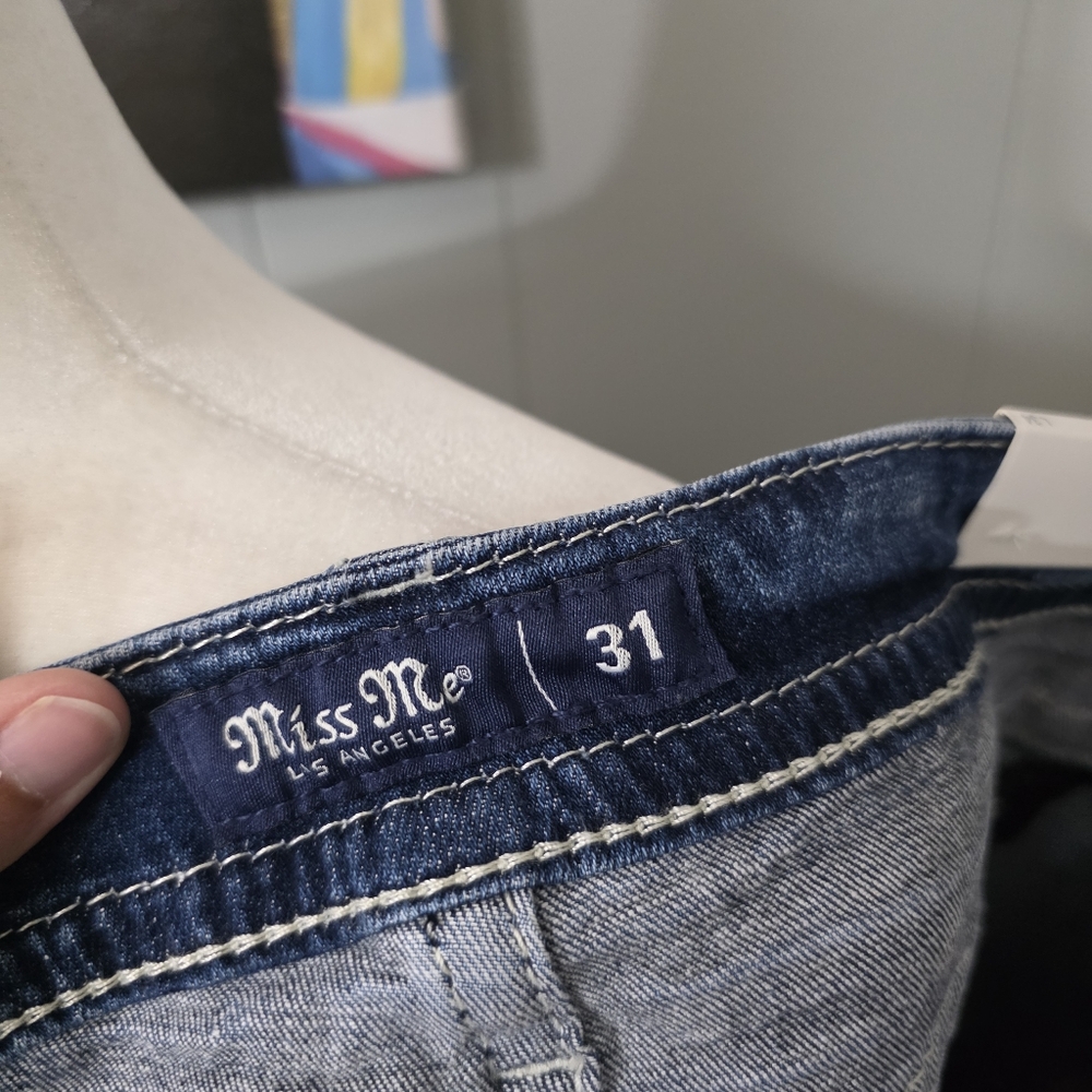 Miss Me Saquin Stitchwork Mid Rise Bootcut Jeans - Picture 13 of 15
